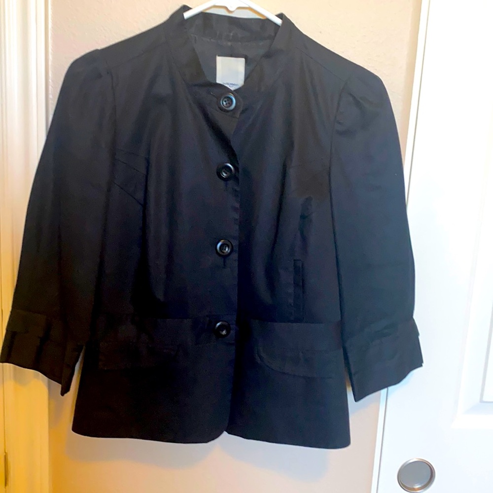 Sweet cotton jacket with stitching